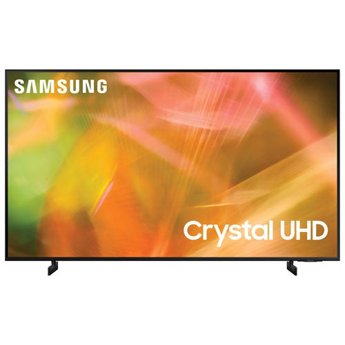 Open Box - Samsung 75" 4K UHD HDR LED Tizen Smart TV (UN75AU8000FXZC) - 2021