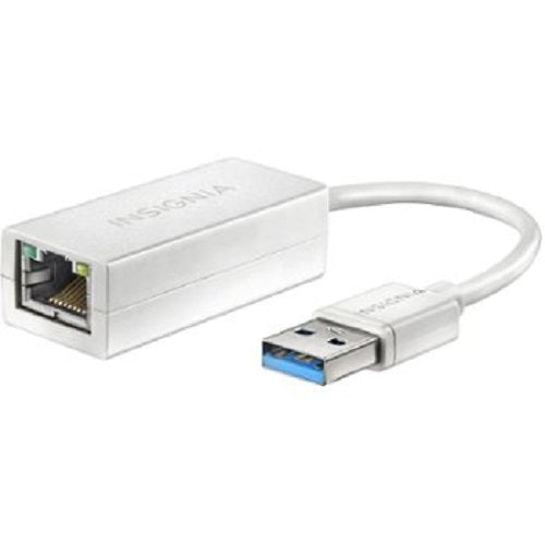 Open Box - Insignia NS-PU98635C Portable USB 3.0 to RJ45 Ethernet Adapter