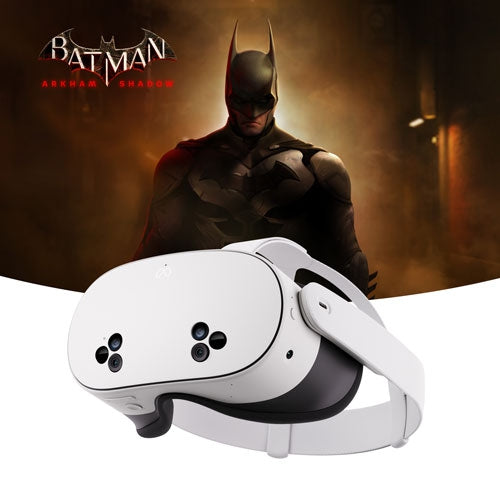 Open Box - Meta Quest 3S 256GB VR Headset with Touch Plus Controllers & Batman: Arkham Shadows