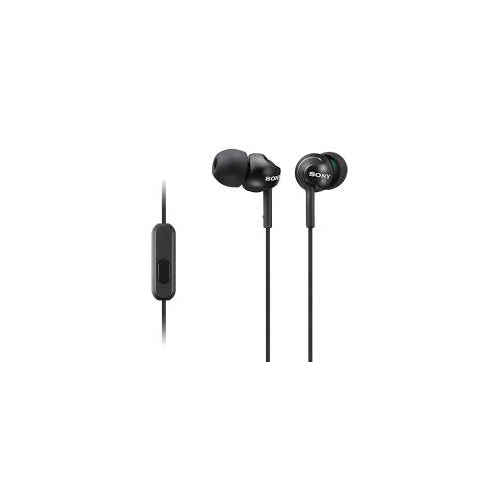 Refurbished (Good) - SONY MDR-EX110AP Step-Up EX Series Earbud Headset, Black
