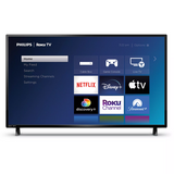 Refurbished (Good) - Philips 50" Class 4k UltraHD Roku Smart TV (50PUL6573/F7)