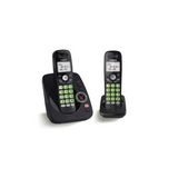 Refurbished (Excellent) - Vtech Dect 6.0 2-Handset Cordless Answering System with Caller ID/Call Waiting (CS6224-21) Black