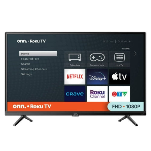 Open Box - ONN 32" Full HD LED Roku TV Smart TV (100122566)