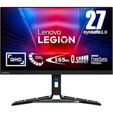 Open Box - Lenovo Legion R27q-30 Gaming Monitor, 27” QHD Display, 180Hz, 0.5ms Response, AMD FreeSync Premium, Lift/Tilt/Pivot/Swivel Stand, HDMI 2.1 and DisplayPort 1.4, 350 nits