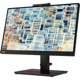 Open Box - Lenovo ThinkVision T22v-20 21.5" Full HD WLED LCD Monitor - 16:9 - Raven Black
