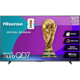Open Box - Hisense 75" QD7QFM 4K UHD Dolby Vision HDR Mini-LED 144Hz Fire TV Smart TV (75QD7QFM)