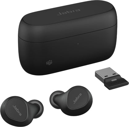 Open Box - Jabra Evolve2 55 On-Ear Noise Cancelling Bluetooth Headphones - Black