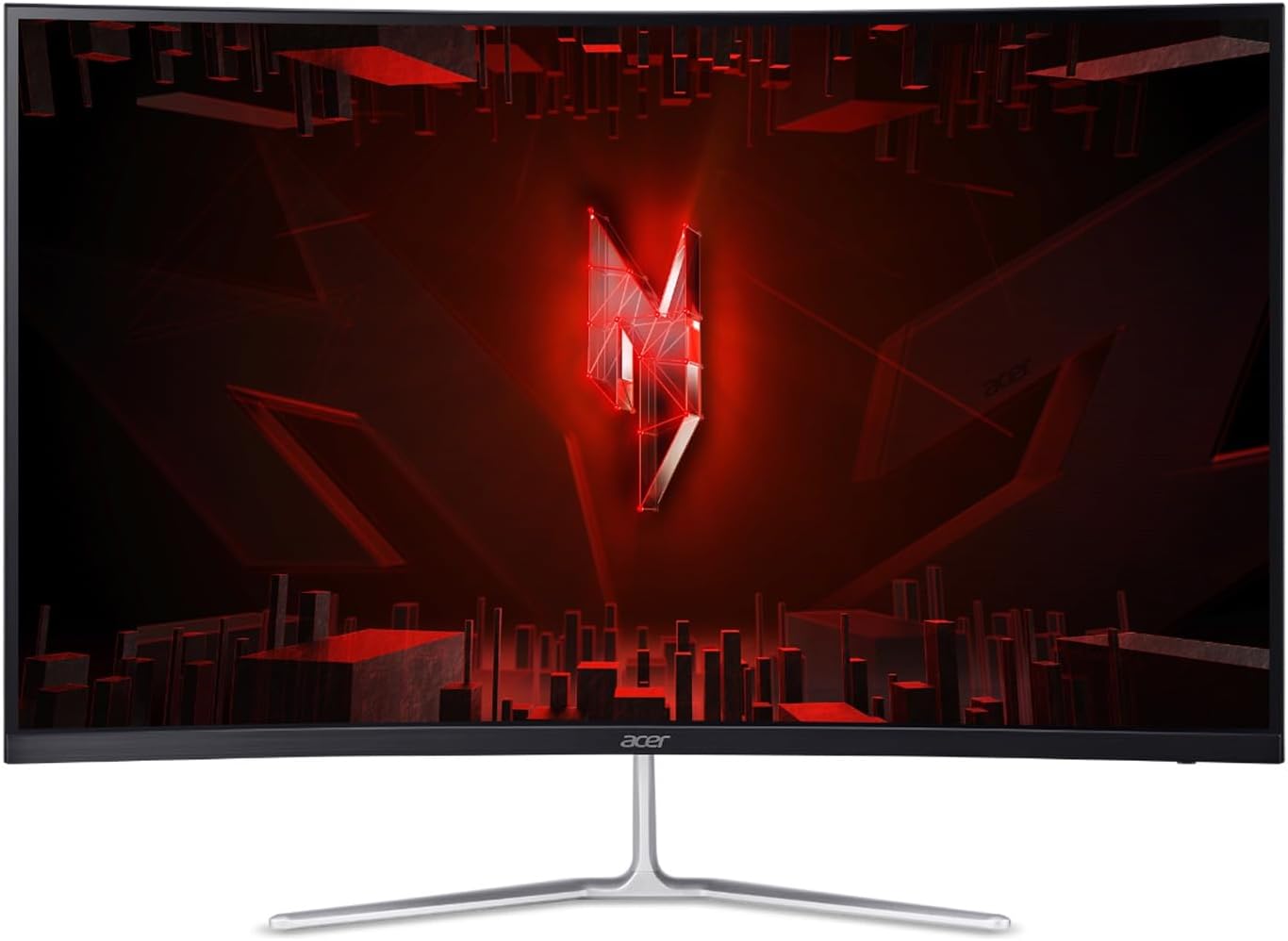 Open Box - Acer Nitro 31.5" QHD 180Hz 1ms GTG Curved VA LED FreeSync Monitor (XZ320QU)