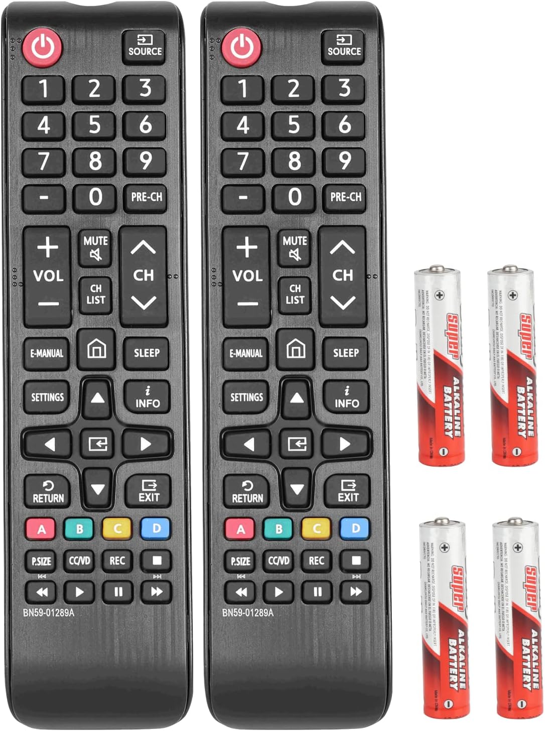 Refurbished (Good) Samsung TV Remote Control BN59-01289A BN59-01267A