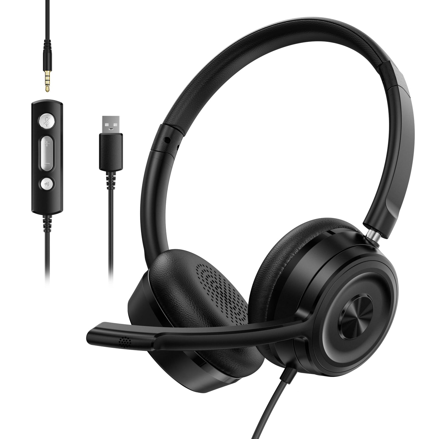 Naztech N750 Emerge Bluetooth Headset Mono with Boom Mic Noise Cancelling