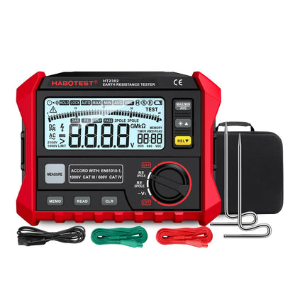 Contact AC Voltage Tester with Adjustable Sensitivity, LCD Display -VT02