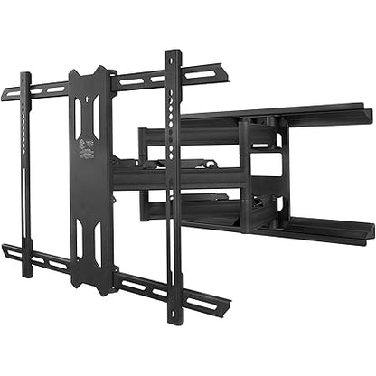 Open Box - Kanto Full-Motion TV Wall Mount (40"–90") - Extends 28" - Black
