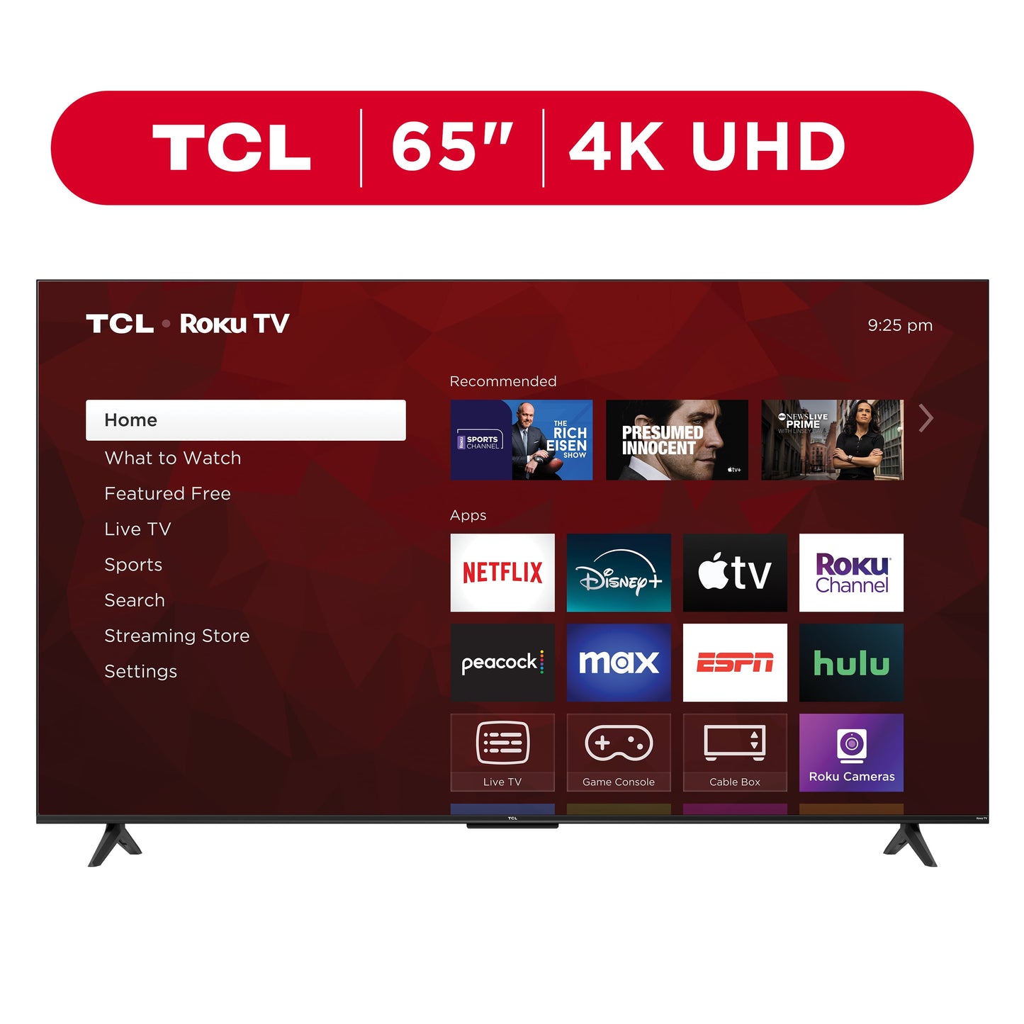 Open Box - TCL 5-Series 65" 4K UHD HDR QLED Smart Google TV