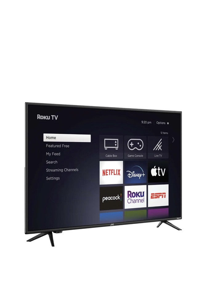Refurbished (Good) - onn. 55" QLED 4K UHD Roku Smart TV (100071701)